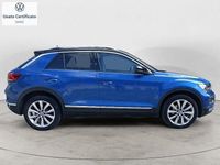 Usata VW T-Roc Advance 150 CV (110 kW) 2019 Nero SUV