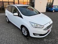 Usata Ford C-MAX Titanium 125 CV (91 kW) 2017 Bianco Monovolume