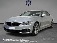 Usata BMW 420 Sport Line 190 CV (139 kW) 2017 Argento Coupé