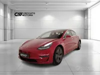 Usata Tesla Model 3 Long Range AWD 152 kW (208 CV) 2020 Rosso Berlina