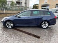 Usata VW Golf VII Highline 110 CV (80 kW) 2014 Blu Station wagon