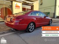 Usata Mercedes E220 169 CV (124 kW) 2015 Rosso Coupé
