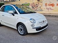 Usata Fiat 500C Lounge 85 CV (62 kW) 2013 Bianco Cabrio