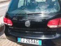 Usata VW Golf VI Highline 122 CV (89 kW) 2011 Nero Utilitaria