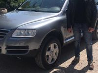 Usata VW Touareg 174 CV (127 kW) 2008 Grigio SUV