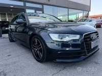 Usata Audi A6 S-Line 204 CV (150 kW) 2013 Blu Station wagon