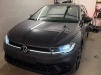 Usata VW Polo R-line 95 CV (69 kW) 2023 Grigio Utilitaria