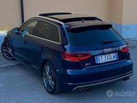 Usata Audi S3 300 CV (220 kW) 2014 Blu Berlina