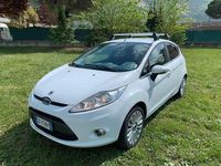 Usata Ford Fiesta Titanium 68 CV (50 kW) 2010 Bianco Utilitaria