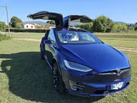 Usata Tesla Model X Performance 169 kW (230 CV) 2019 Bluazzurro SUV