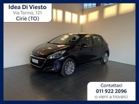 Usata Peugeot 208 Allure 75 CV (55 kW) 2016 Blu Utilitaria