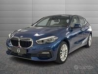 Usata BMW 120 Sport Line 190 CV (139 kW) 2020 Blu Utilitaria