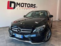 Usata Mercedes C220 Premium 170 CV (125 kW) 2016 Nero Station wagon