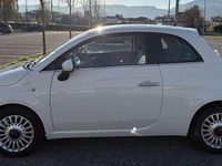 Usata Fiat 500 Lounge 69 CV (50 kW) 2010 Bianco Utilitaria