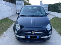 Usata Fiat 500 Lounge 75 CV (55 kW) 2010 Blu Berlina