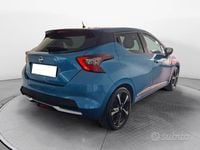 Usata Nissan Micra N-Connecta 90 CV (66 kW) 2018 Azzurro metallizzato Utilitaria