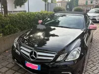 Usata Mercedes E200 Avantgarde 184 CV (135 kW) 2010 Nero Cabrio