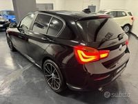 Usata BMW 118 Sport Line 136 CV (100 kW) 2018 Nero Utilitaria