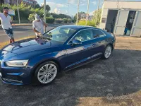 Usata Audi A5 190 CV (139 kW) 2021 Bluazzurro Coupé