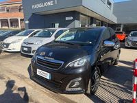 Usata Peugeot 108 Allure 72 CV (52 kW) 2019 Nero Utilitaria