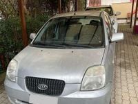 Gebraucht Kia Picanto LX 61 PS (44 kW) 2008 Silber Kleinwagen