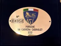 Usata Porsche 911 Carrera Cabriolet 320 CV (235 kW) 2002 Argento Cabrio