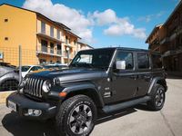 Usata Jeep Wrangler Unlimited Sahara 200 CV (147 kW) 2018 Grigio SUV