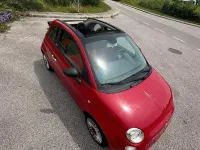 Usata Fiat 500 95 CV (69 kW) 2013 Rosso Cabrio