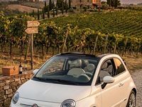 Usata Fiat 500 Lounge 69 CV (50 kW) 2018 Bianco Cabrio