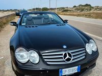 Usata Mercedes SL500 306 CV (225 kW) 2002 Nero Cabrio