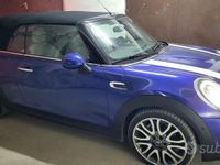 Usata Mini Cooper Cabriolet 116 CV (85 kW) 2018 Blu Cabrio