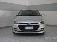 Usata Hyundai i20 Comfort 74 CV (54 kW) 2017 Grigio Berlina