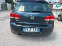 Usata VW Golf VI 110 CV (80 kW) 2009 Bluazzurro Utilitaria