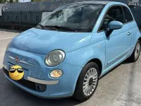 Usata Fiat 500 85 CV (62 kW) 2011 Bluazzurro Utilitaria