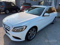 Usata Mercedes C220 170 CV (125 kW) 2018 Bianco Station wagon
