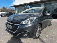 Usata Peugeot 208 Allure 82 CV (60 kW) 2017 Grigio Utilitaria