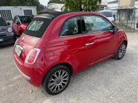Usata Fiat 500 Lounge 69 CV (50 kW) 2010 Rosso Cabrio