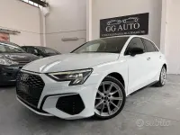 Usata Audi A3 Black Edition 150 CV (110 kW) 2020 Bianco Berlina