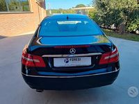 Usata Mercedes E250 Avantgarde 204 CV (150 kW) 2010 Nero Coupé