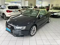 Usata Audi A5 Cabriolet Ambiente 177 CV (130 kW) 2012 Blu Cabrio