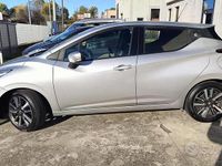 Usata Nissan Micra Acenta 90 CV (66 kW) 2017 Argento Utilitaria