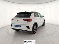 Usata VW T-Roc R-line 150 CV (110 kW) 2023 Bianco SUV