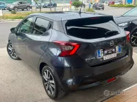 Usata Nissan Micra Tekna 90 CV (66 kW) 2017 Grigio Utilitaria
