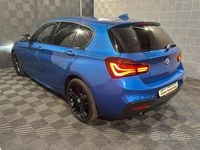 Usata BMW 118 M Sport 136 CV (100 kW) 2018 Blu Utilitaria