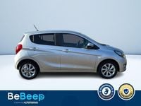 Usata Opel Karl Cosmo 75 CV (55 kW) 2015 Argento metallizzato Utilitaria