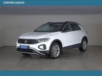 Usata VW T-Roc Life 150 CV (110 kW) 2022 Pure white SUV
