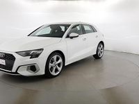 Usata Audi A3 Advanced 116 CV (85 kW) 2021 Bianco Berlina