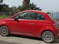 Käytetty Fiat 500 Red 95 HP (69 kW) 2010 Punainen Avoauto