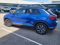 Usata VW T-Roc Style 110 CV (80 kW) 2021 Blu SUV