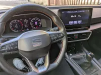 Usata Seat Leon FR 131 CV (96 kW) 2021 Blu/azzurro Station wagon